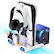 Front. Fosmon - For PS5 Cooling Station with PS5 Controller Charger Station For PS5 Pro Slim, PS5 Dock Fan, Headset Hook, Disc Holder - White.