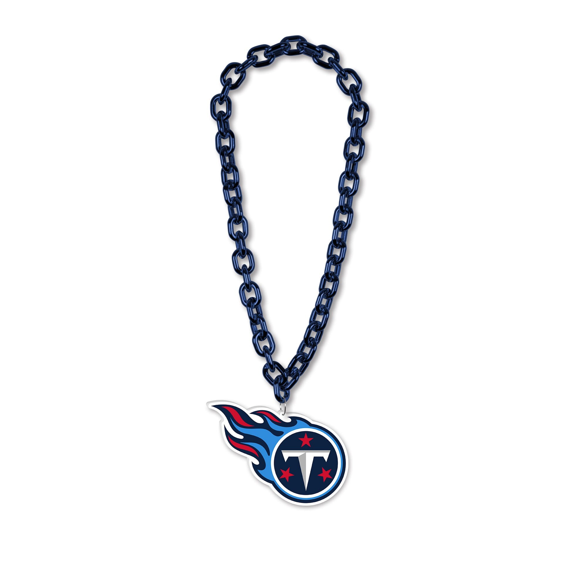 WinCraft - Tennessee Titans Big Chain Logo Plastic Necklace - Multicolor