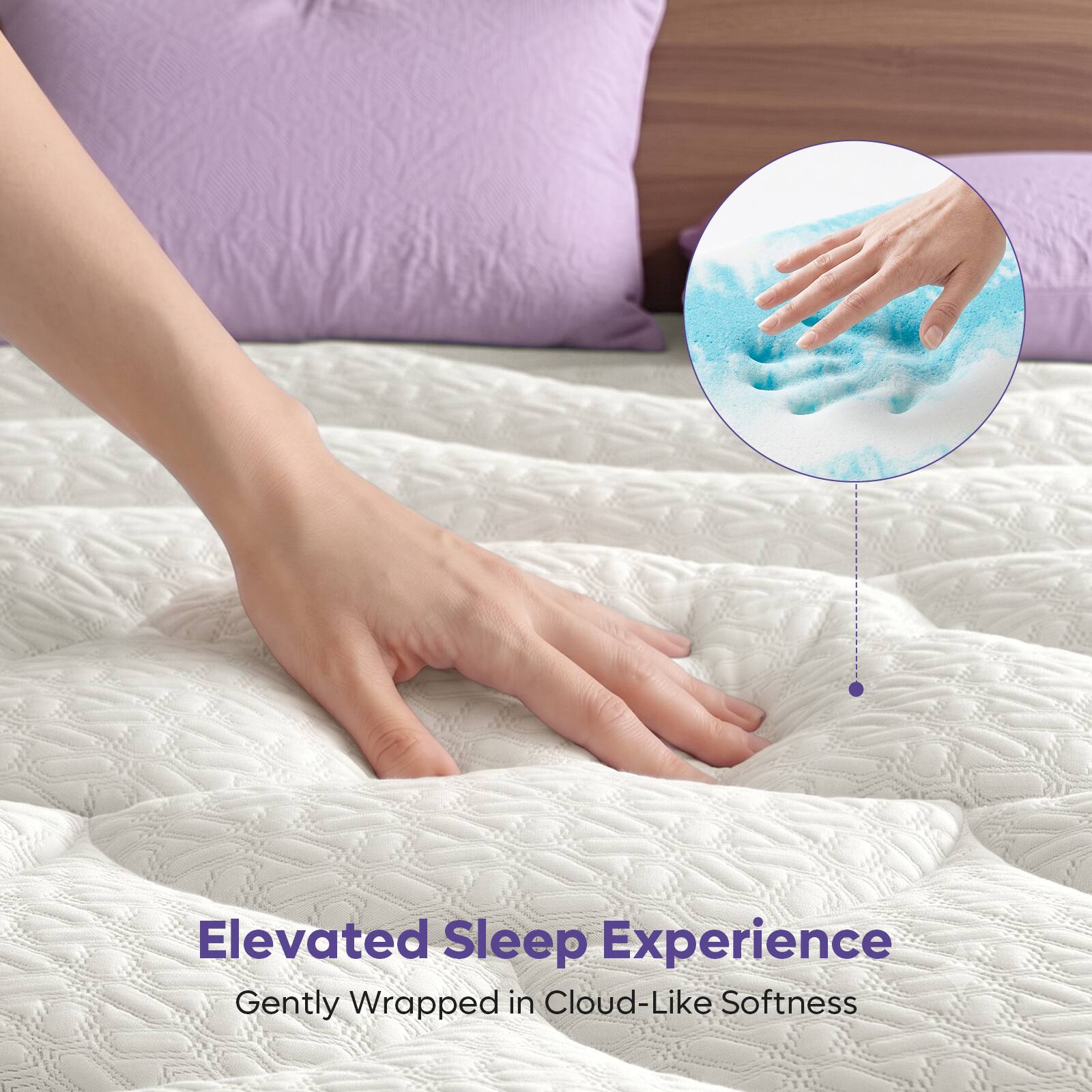Elevated Sleep Experience  
Gently Wrapped in Cloud-Like Softness