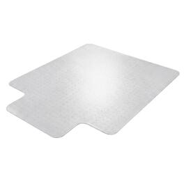 Floortex - Vinyl Rectangular Chair Mat for Carpets up to 3/8" - 48" x 60" - Clear