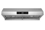 Front. Hauslane - Hauslane UC-PS18 30-in Ducted Undercabinet Range Hood - Silver.