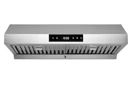 Hauslane - 30 inches - Externally Vented - Under cabinet Range Hood - Silver