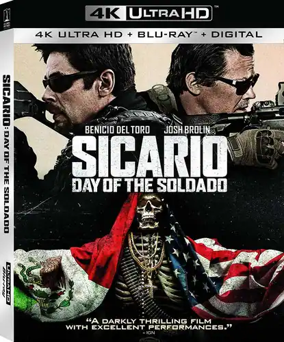 Sicario: Day of the Soldado   - 4K Blu-Ray [Standard] [4K Ultra HD Blu-ray]