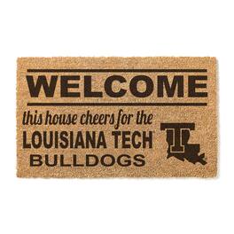 Jardine - Louisiana Tech Bulldogs 18" x 30" Welcome Doormat - Brown