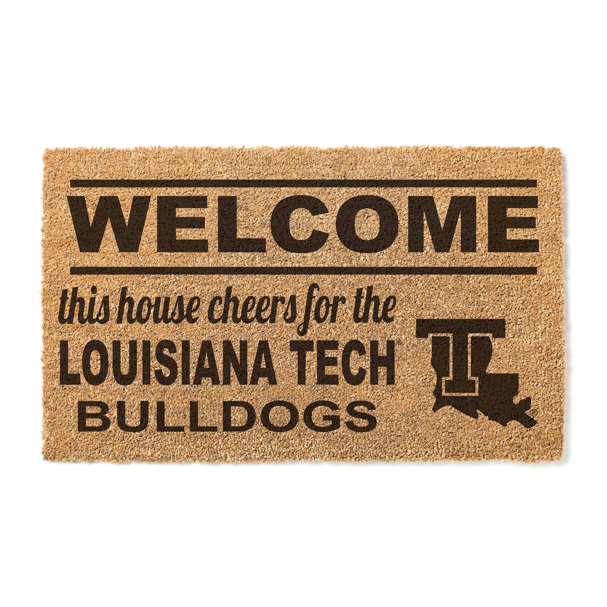 Louisiana Tech Bulldogs 18" x 30" Welcome Doormat