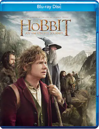 Front. The Hobbit: An Unexpected Journey - BluRay.
