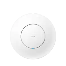 Front. Cudy - AX3000 2.5G Wi-Fi 6 RJ45 Wireless Access Point, Mesh Support, Seamless Roaming & MU-MIMO - 12V DC Power Adapter.