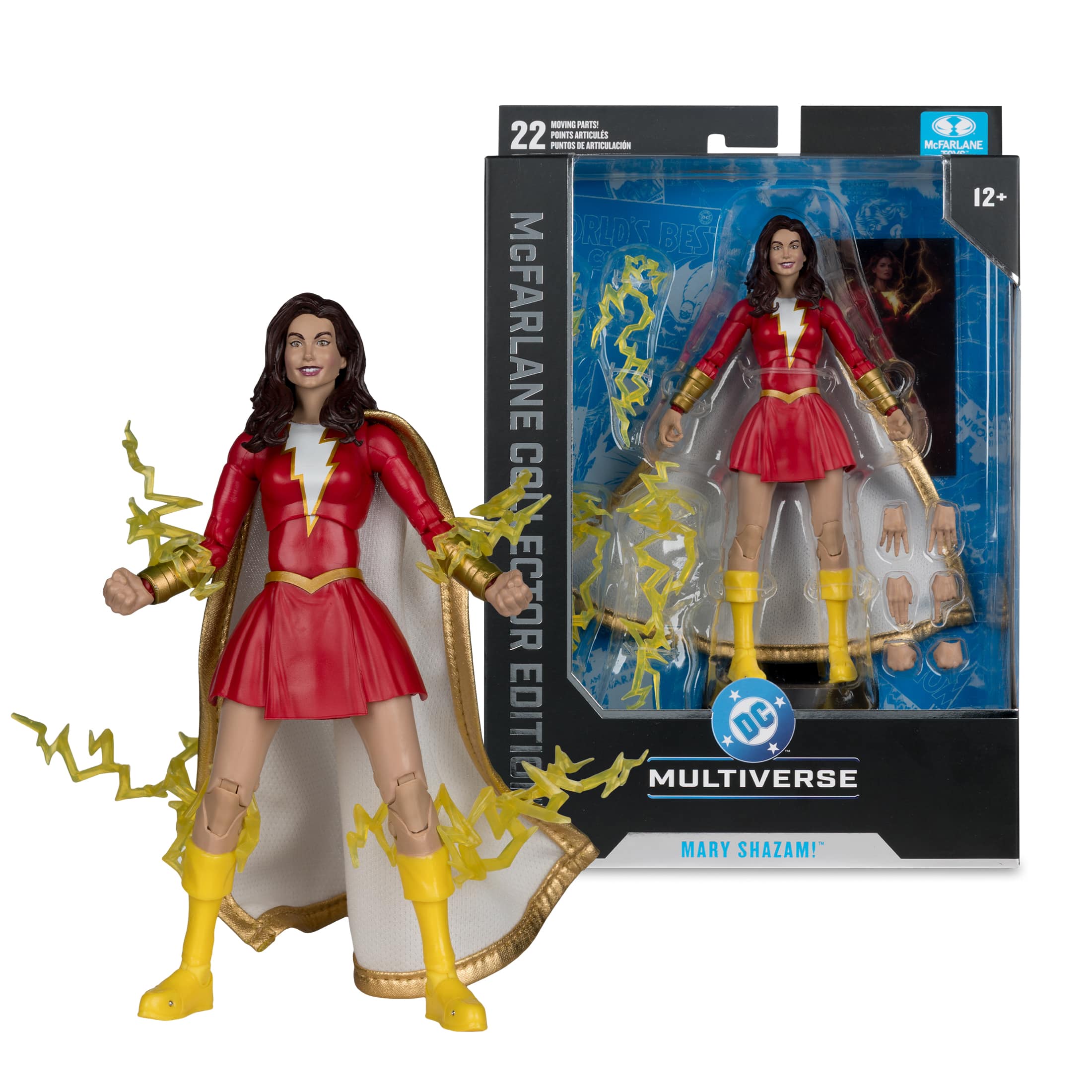 McFarlane Toys - DC Multiverse Mary Shazam (Shazam!) 6.7" Action Figure - McFarlane Collector Edition #72 - Chance for Chase