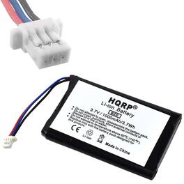 HQRP - Battery for Flip MinoHD 1st Generation Video Camera F460 F460C F460B Cisco Mino HD 02404-0013-00 F360 F360C F360B