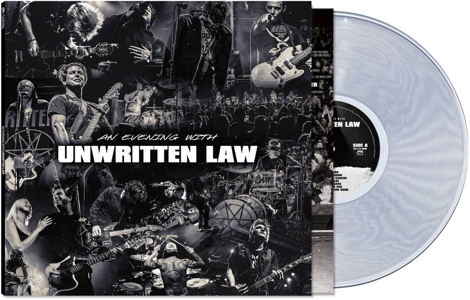 AN EVENING WITH UNWRITTEN LAW

SIDE A
1. SOME SUICIDE
2. LIN
3. LARS
4. REO
5. NON SONS