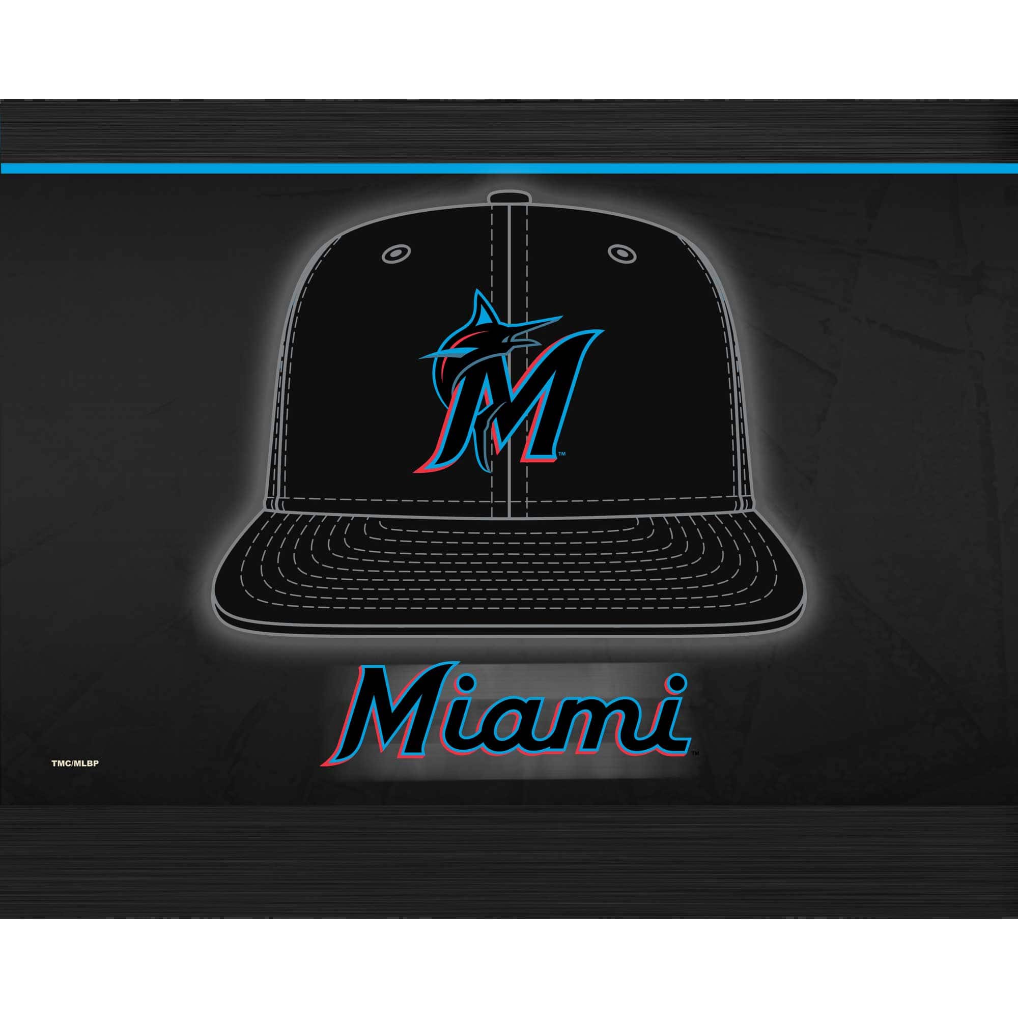 Photos - Mouse Pad MiaMI The Memory Company - Marlins Hat - Multicolor 4871539