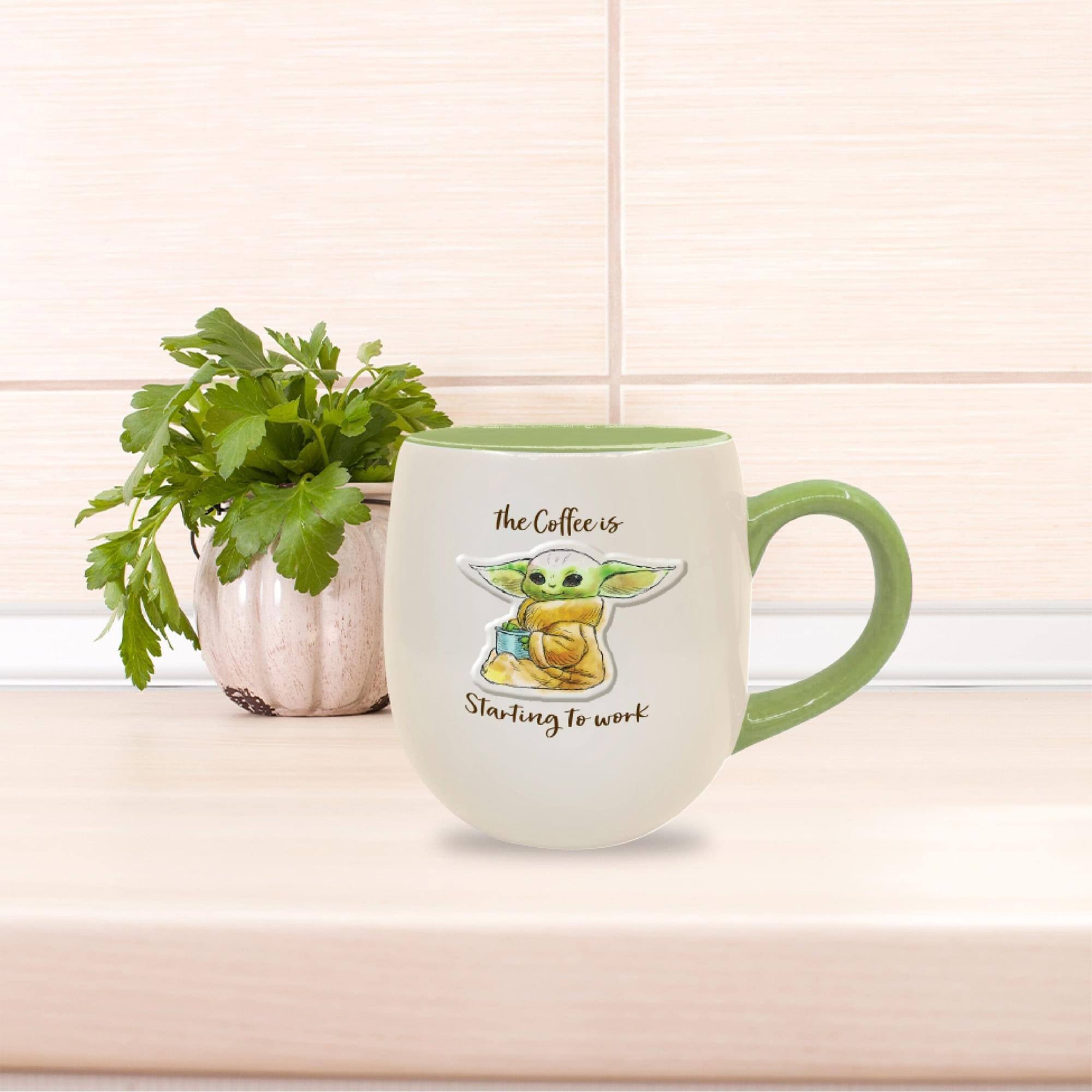 The Coffee is  
Starting to work