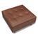 Alt View 12. Simpli Home - Shay Mid Century Large Square Coffee Table Storage Ottoman - Distressed Saddle Brown.