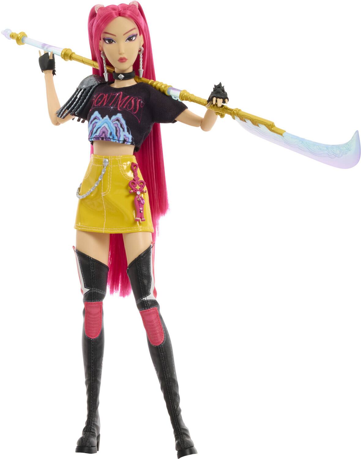 Alt View 1. Mattel - KPop Demon Hunters HUNTR/X: Mira “How It's Done" Doll (KPDH)   - COLLECTIBLES - Multicolor.
