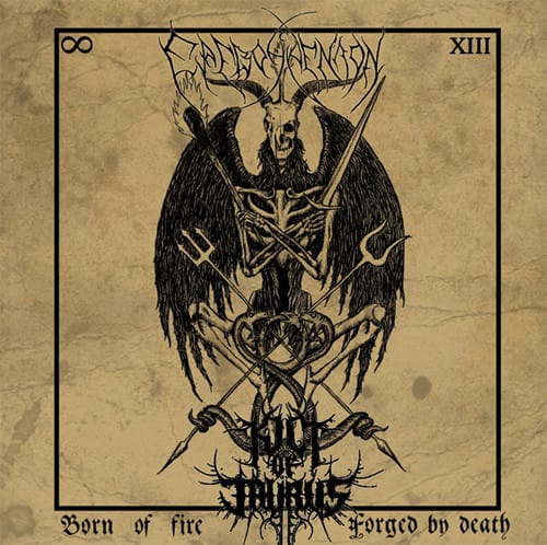 Kult of Taurus - Born of Fire Forged By Death  - COMPACT DISCS