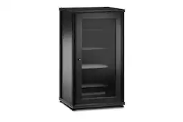 Salamander Designs - Synergy TV/Media Cabinet Single Box Media Cabinet Model 402 - Black Oak