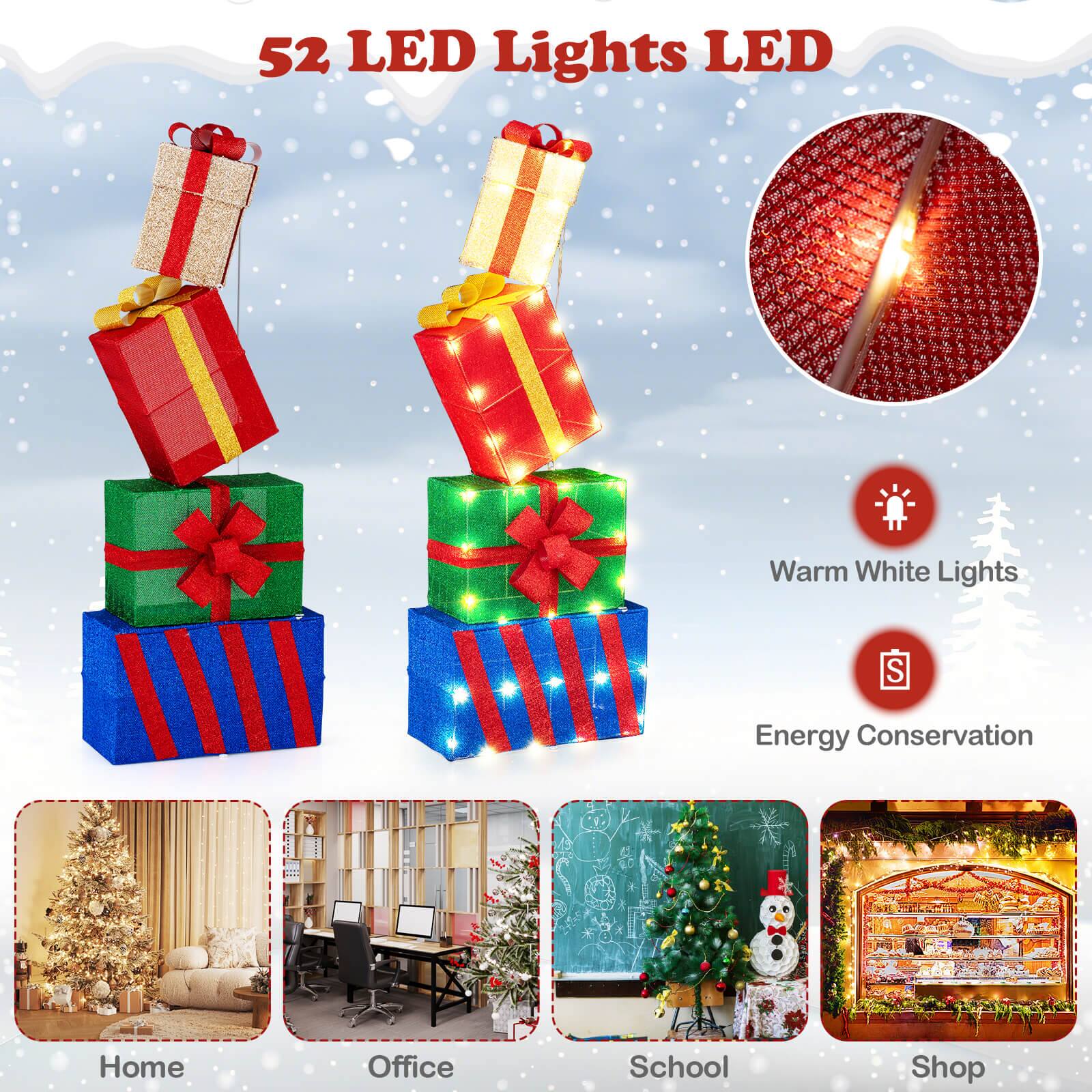 52 LED Lights LED

Warm White Lights

Energy Conservation

Home Office School Shop