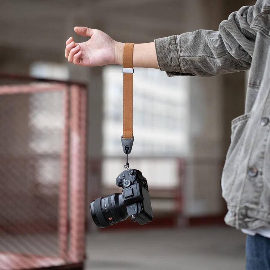 Alt View 4. PGYTECH - PGYTECH Camera Wrist Strap Deep Grey, Magnetic Quick Release Hand Strap for DSLR Mirrorless, 55kg Load, Dyneema Core - Deep Grey.