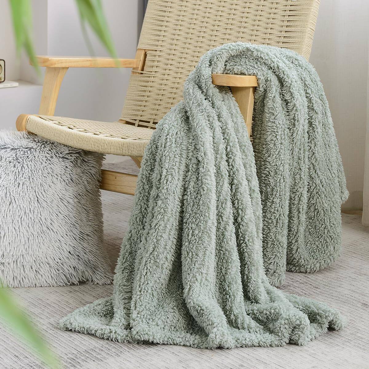 Sage Green Throw-50'' x 60''