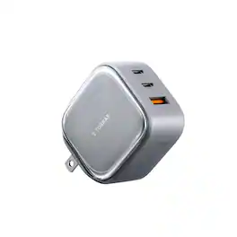 TORRAS - IceCore 67W GaN Wall Charger with 3 Ports – Dual USB-C + USB-A Fast Charging for Laptop, Tablet, Phone