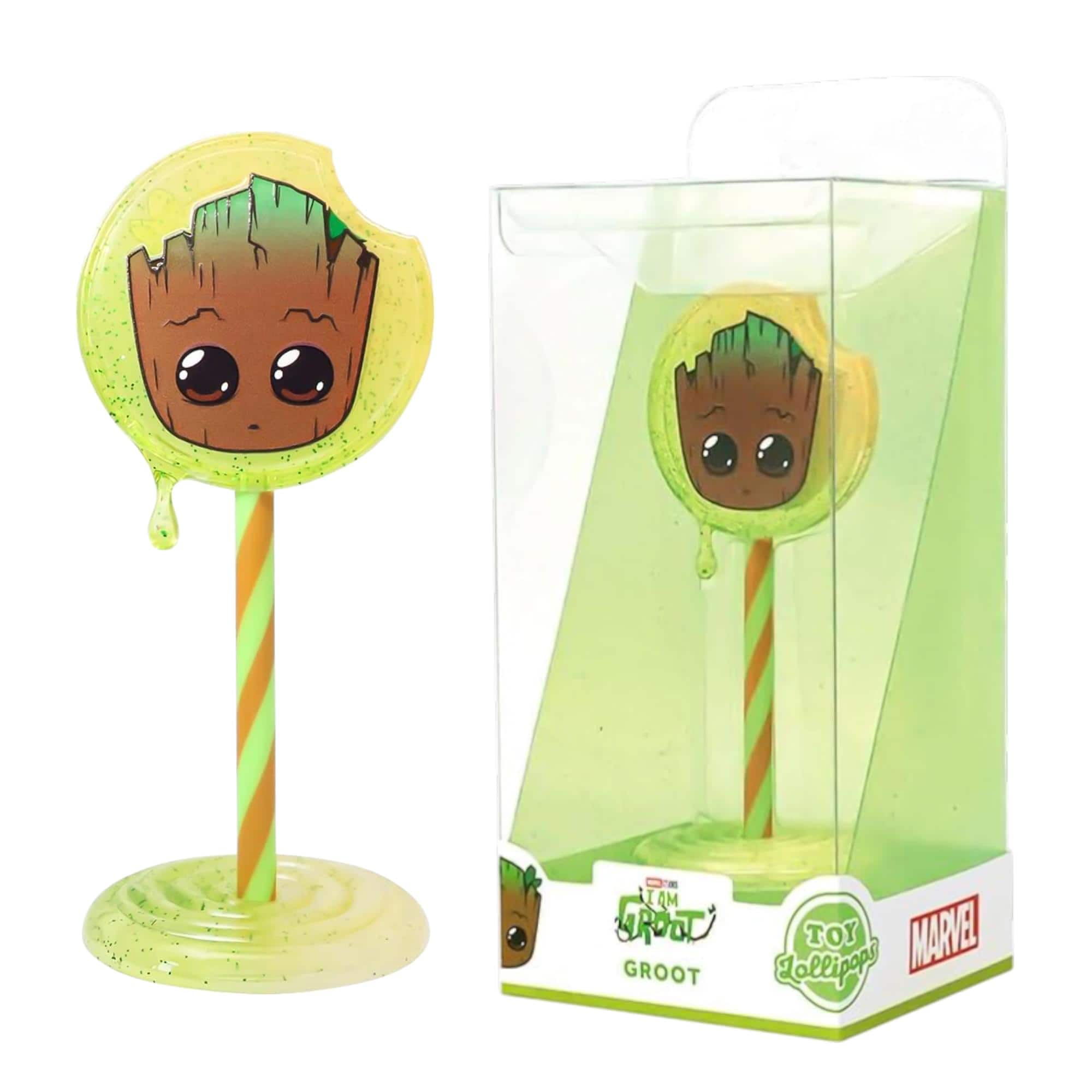 Hot Toys - Marvel Toy Lollipops 5-Inch Collectible | Groot - Green