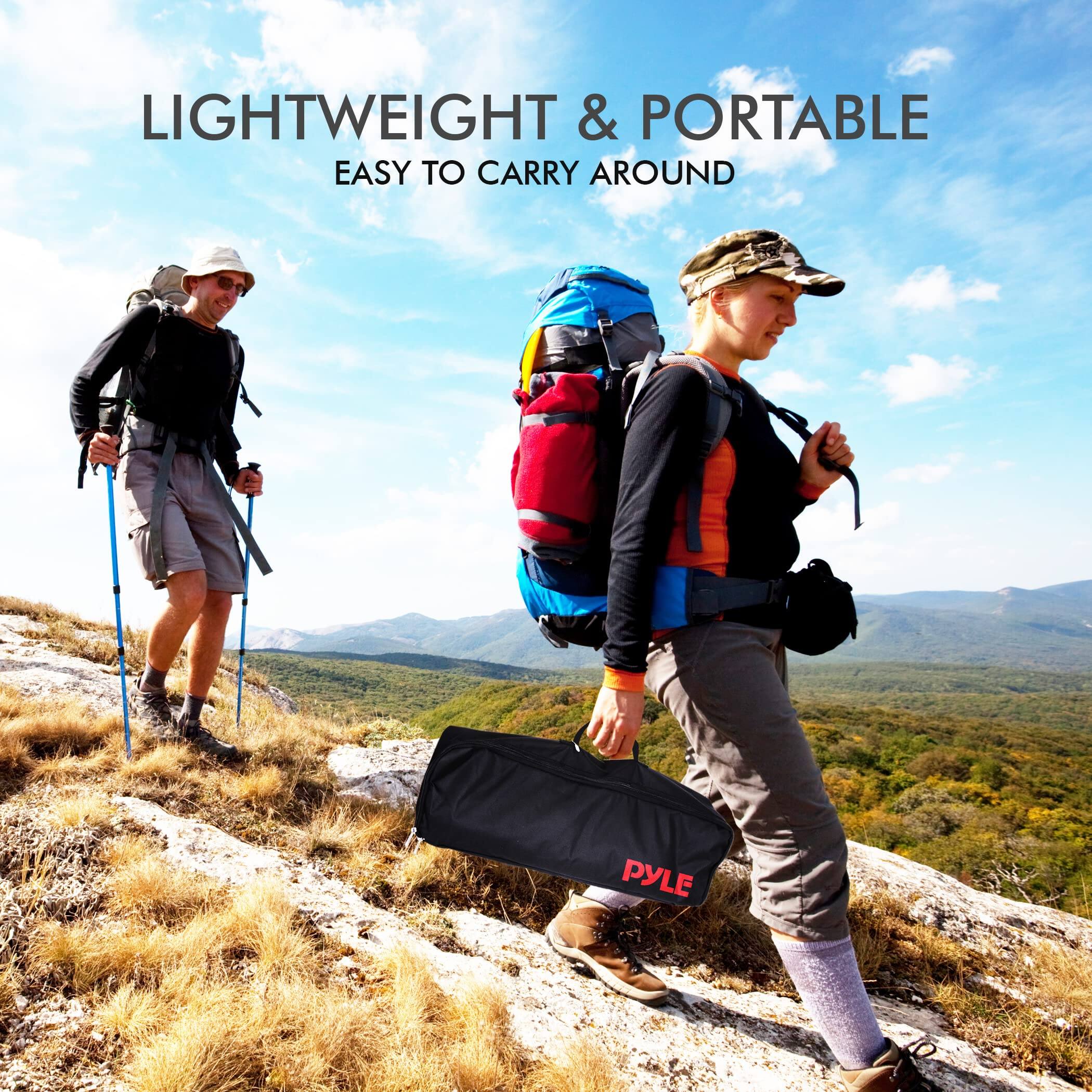 LIGHTWEIGHT & PORTABLE  
EASY TO CARRY AROUND