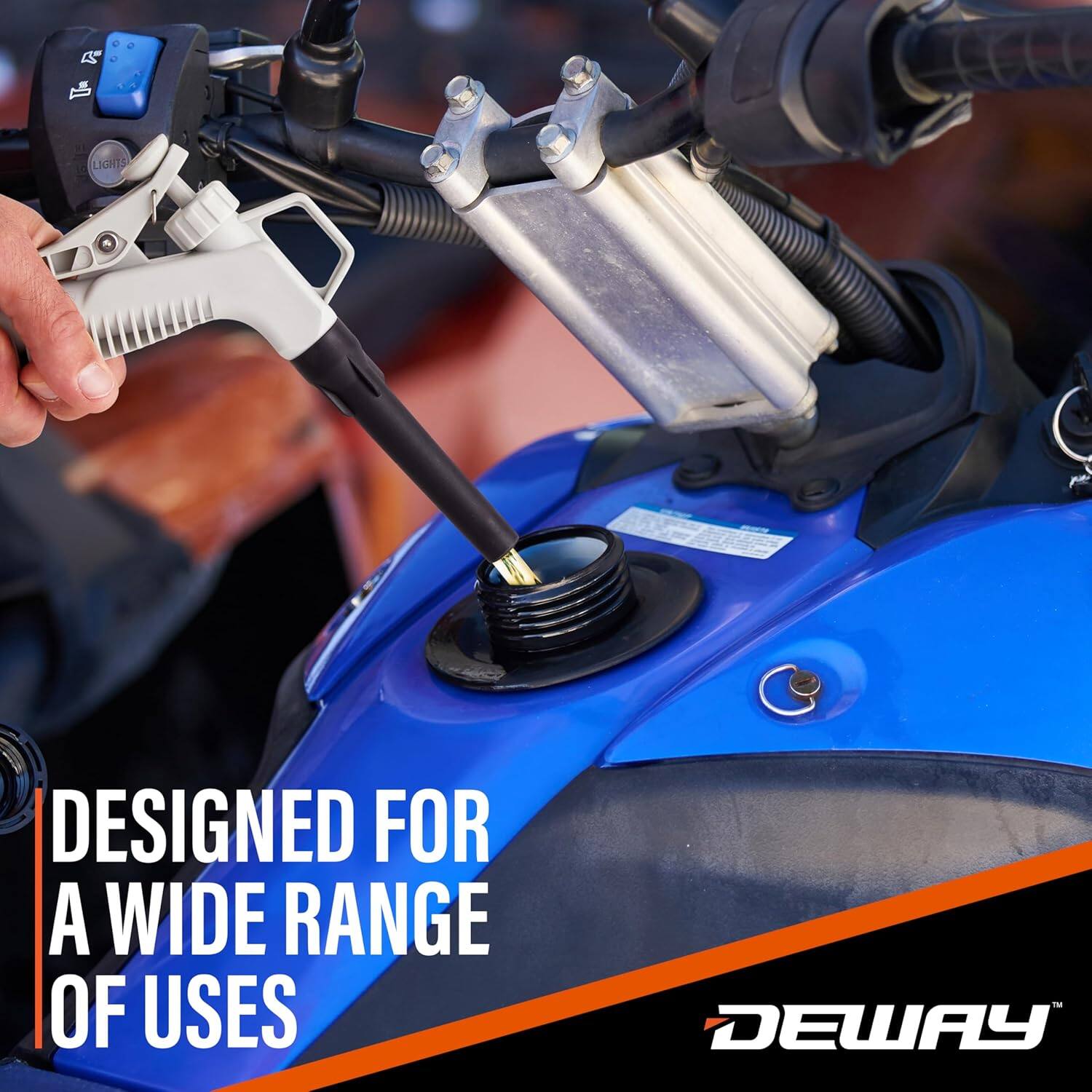 DESIGNED FOR A WIDE RANGE OF USES  
DEWAY