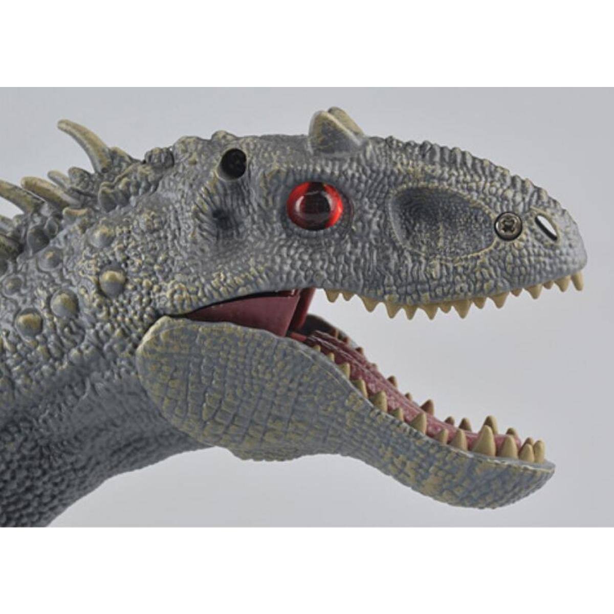 Angle. JuzToys - Remote Control Dinosaur, Dino Tyrannosaurus Toy, Roaring Life Like Movement, Yellow - Yellow.