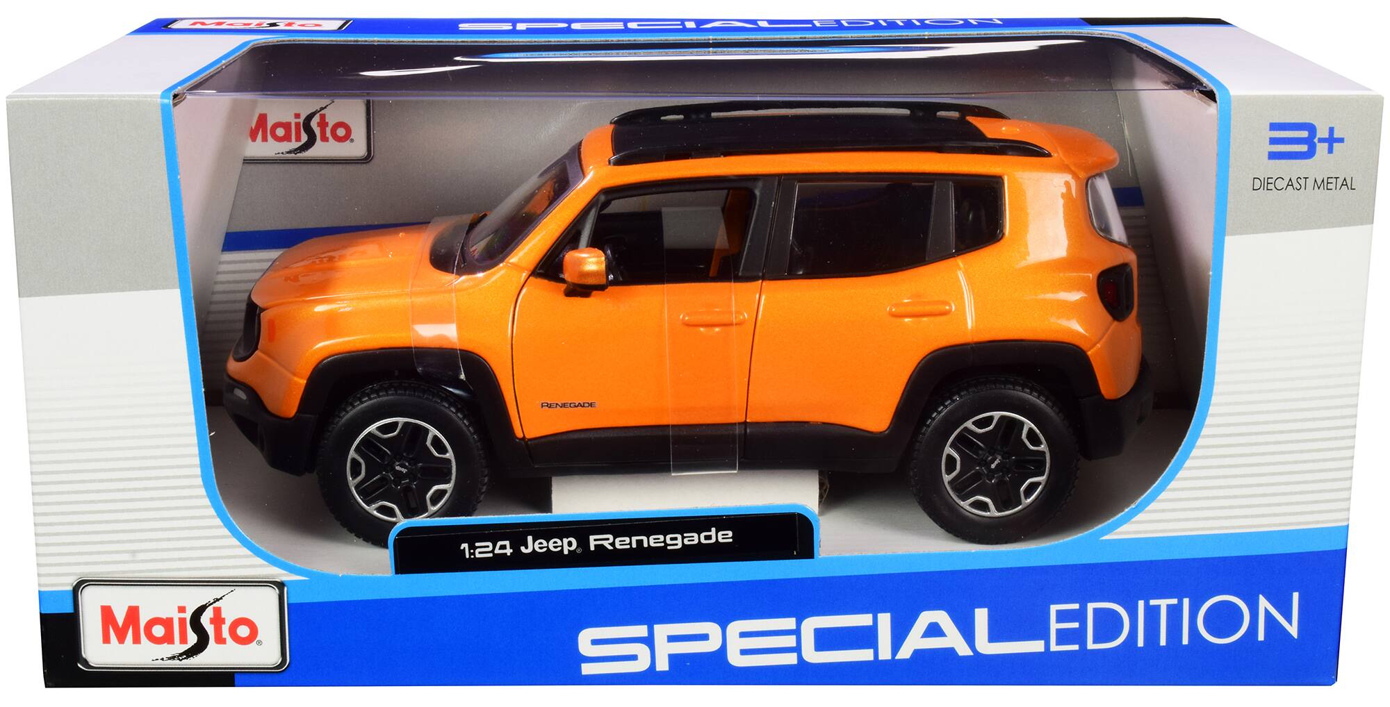 Maisto  
1:24 Jeep Renegade  
SPECIAL EDITION  
3+  
DIECAST METAL