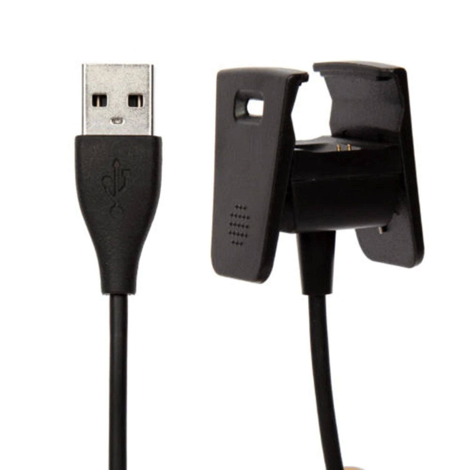 Left. Home Collection - Fitbit Charge 3 & 4 Replacement USB Charger Cable Dock – 55cm Charging Cord (1pck).