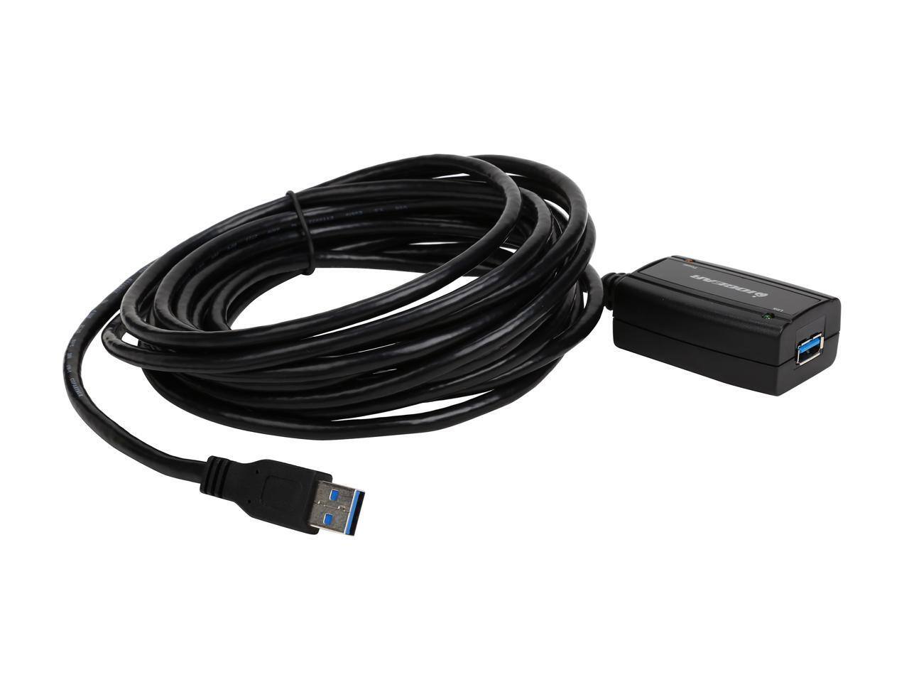 Alt View 1. IOGEAR - IOGEAR GUE305 Black USB 3.0 BoostLinq.