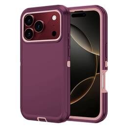 Entronix - Case Compatible with iPhone 18 Pro Max - Triple-Layer Heavy Duty Protection - Purple