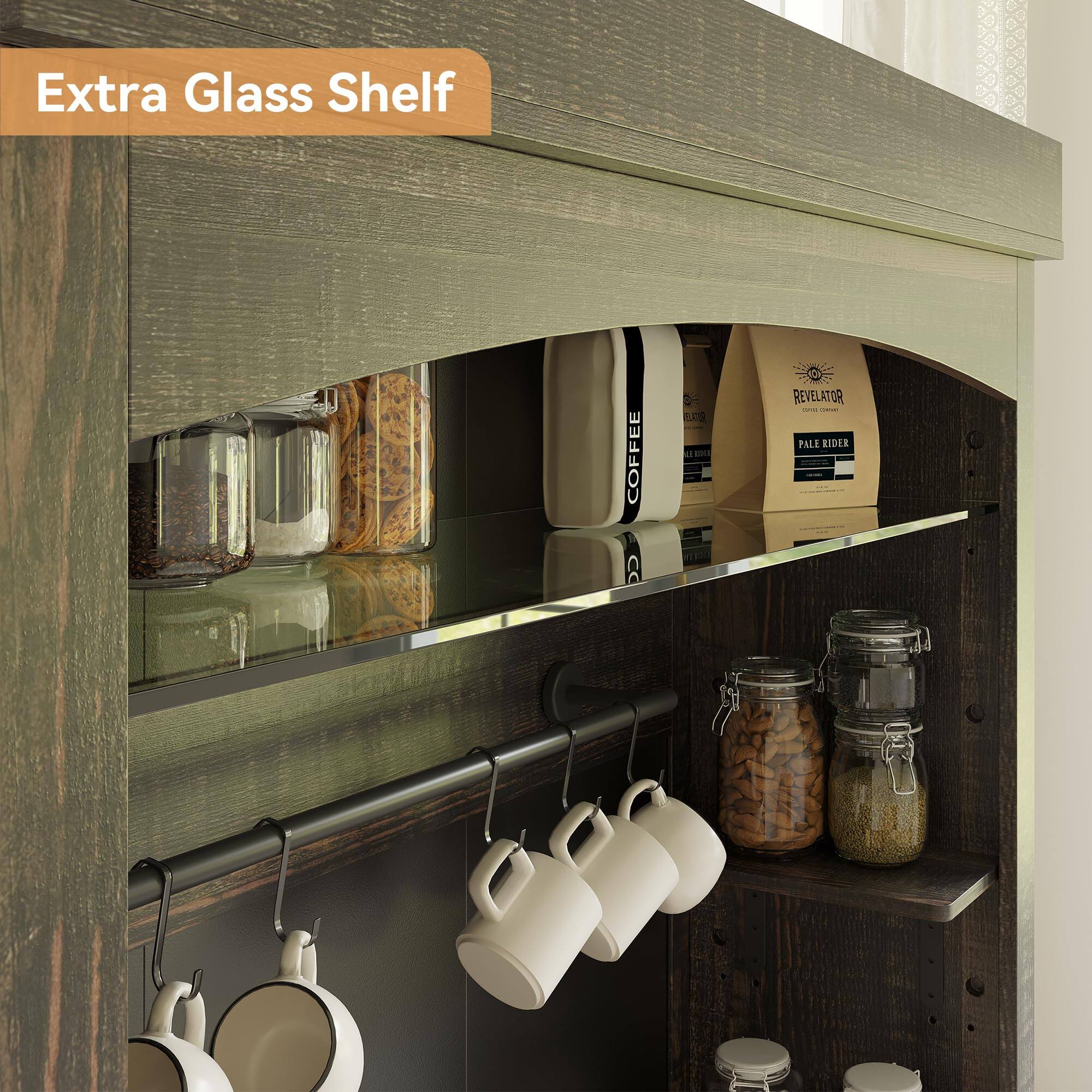 Extra Glass Shelf

COFFEE

REVELATOR
PALE RIDER