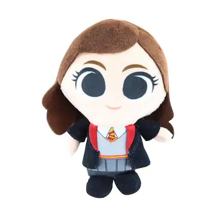 Front. Funko - Harry Potter 4 Inch Funko POP Plush | Holiday Hermione - Black.