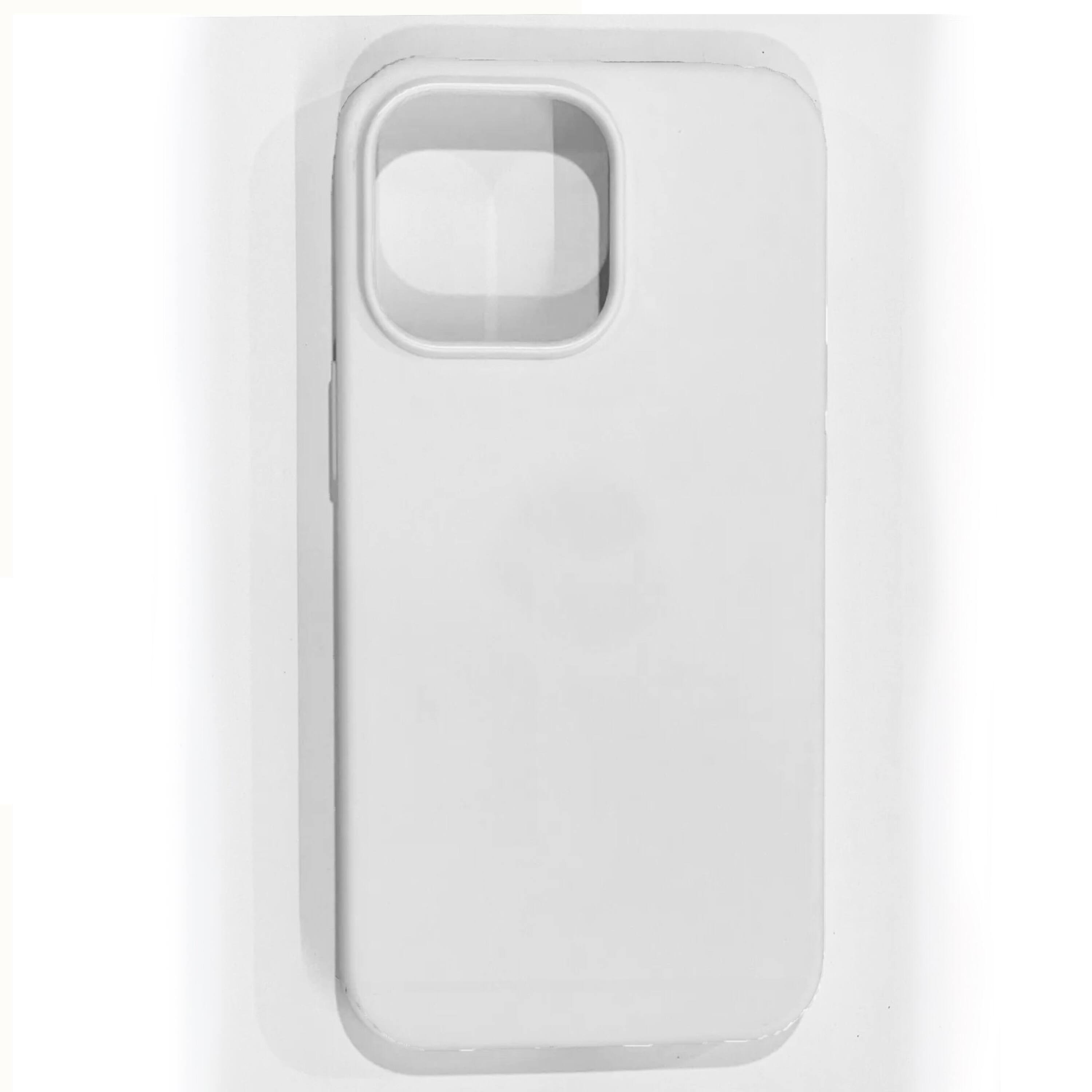Front. Kitcheniva - Premium Silicone Phone Cover For iPhone 13 Pro White - White.