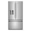 KitchenAid - 30 Cu. Ft. French Door Refrigerator with Exterior Water and Ice - Stainless Steel