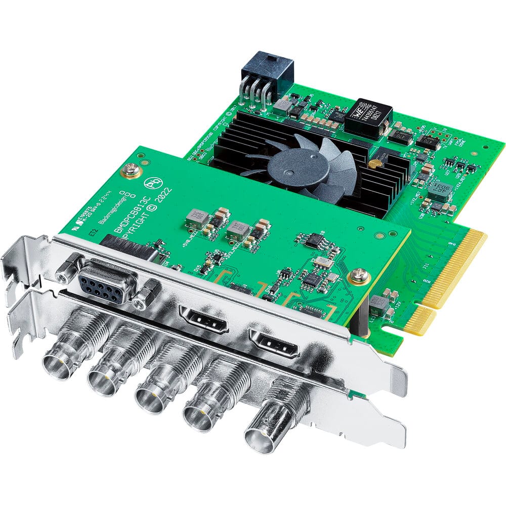 Blackmagic Design - DeckLink 8K Pro G2 PCIe Capture and Playback Card, Up to 8Kp60 - Green