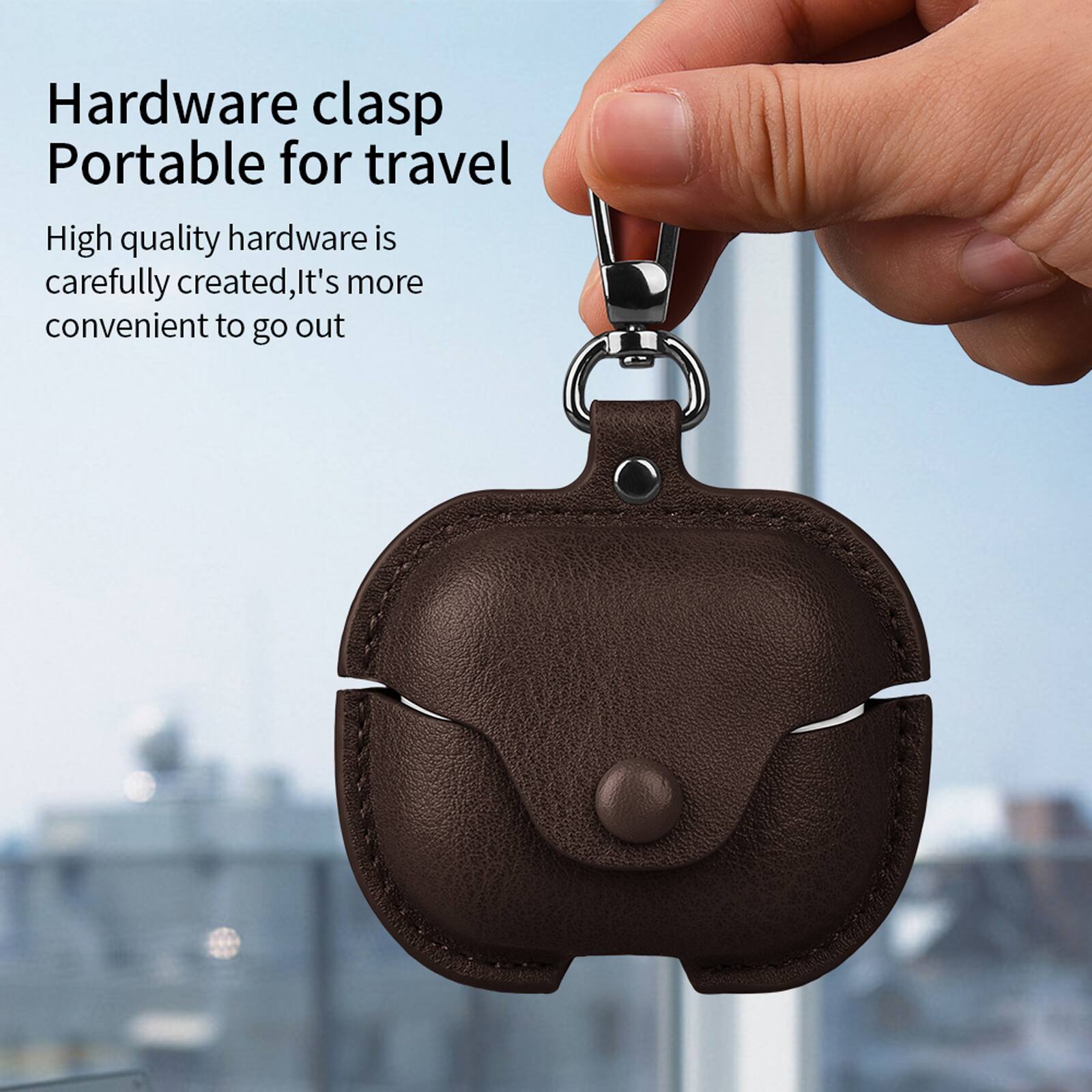 Hardware clasp Portable for travel  
High quality hardware is carefully created, it's more convenient to go out