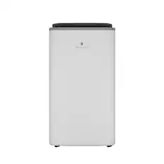 Front. Friedrich - 12000 BTU (7500 DOE) 500 Sq. Ft Dual Pump Portable Air Conditioner Cool Only Wifi Enabled - White - White.