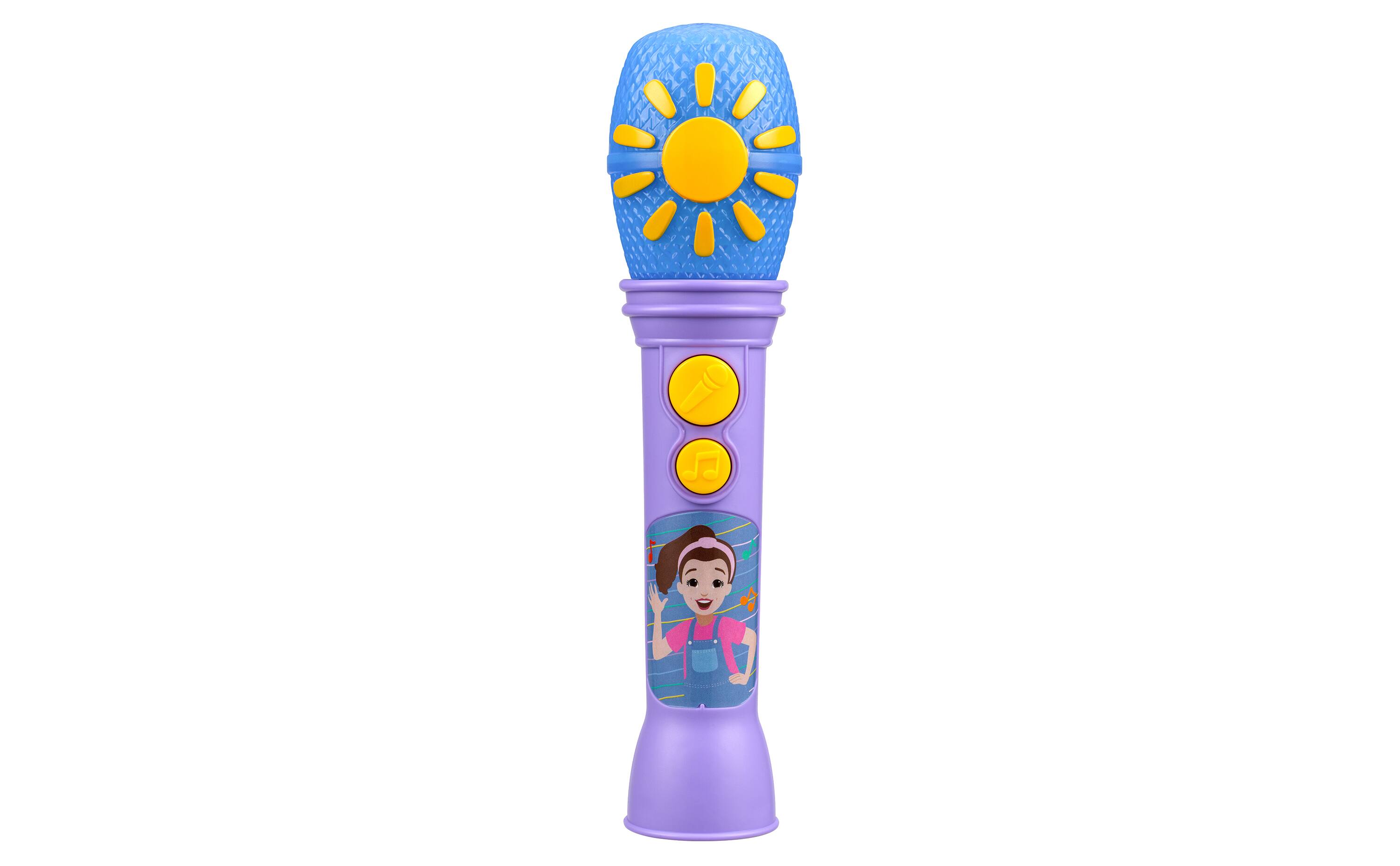 Front. eKids - eKids Ms Rachel Sing Along Karaoke Microphone for Kids.