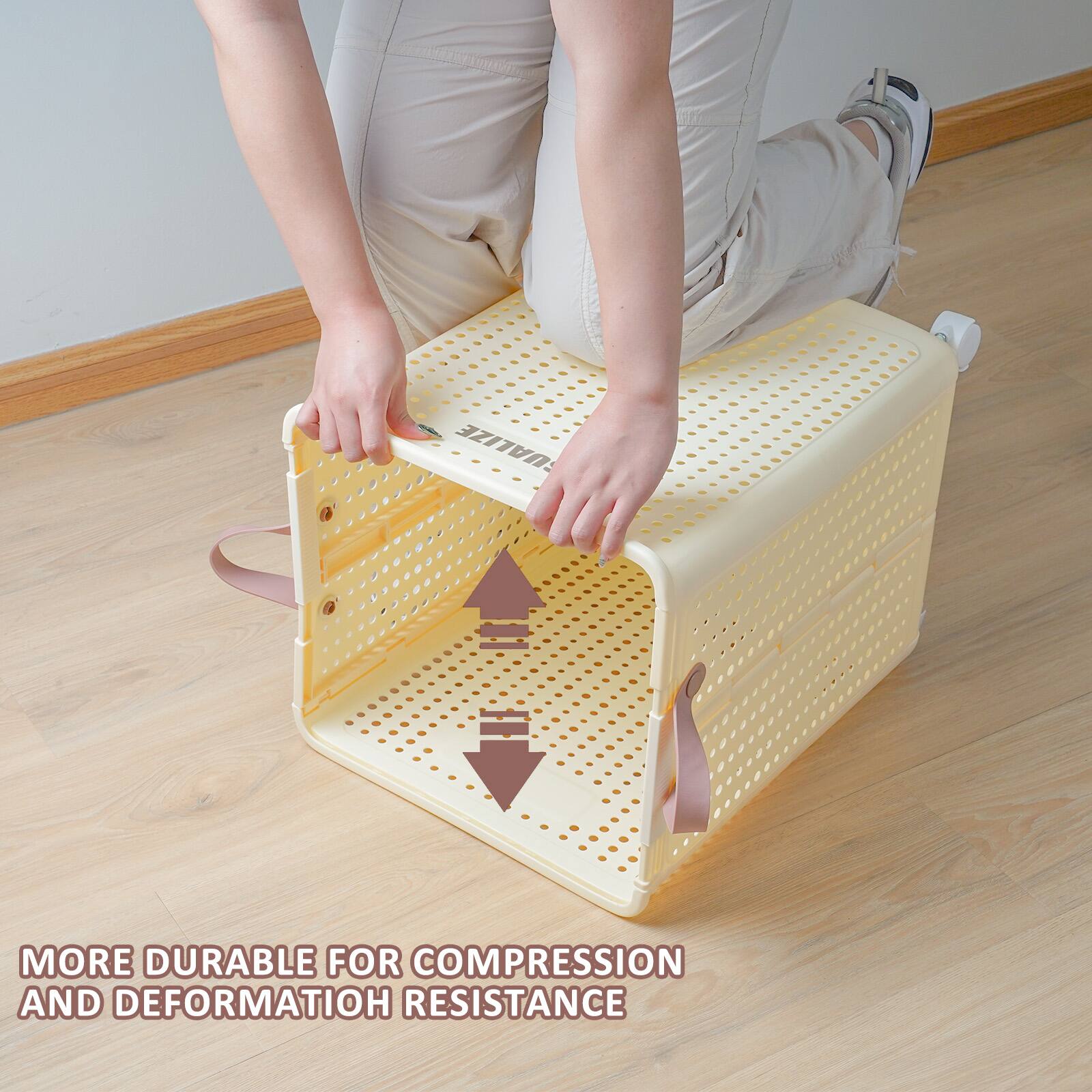 MORE DURABLE FOR COMPRESSION AND DEFORMATION RESISTANCE