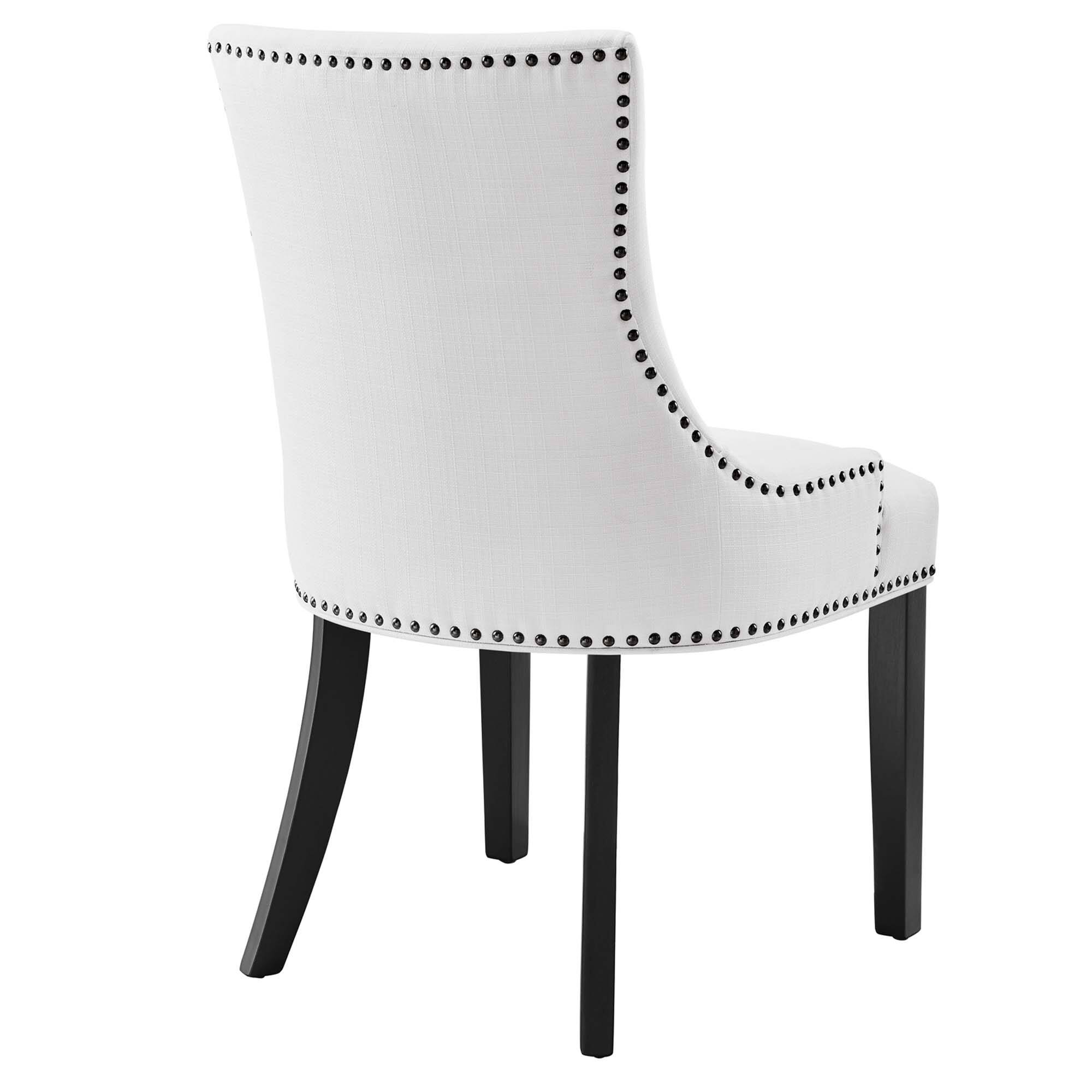 Back. Modway - Marquis Fabric Dining Chair by Modway - White.
