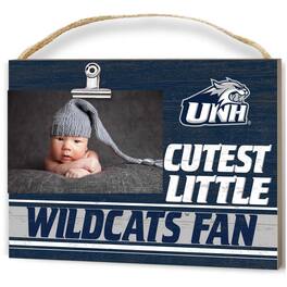 Jardine - New Hampshire Wildcats 8" x 10" Cutest Little Team Logo Clip Photo Frame - Blue