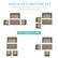 MODULAR FURNITURE SET
Rearrange the furniture to suit your patio setup and seating needs
TRY THESE SETUPS!