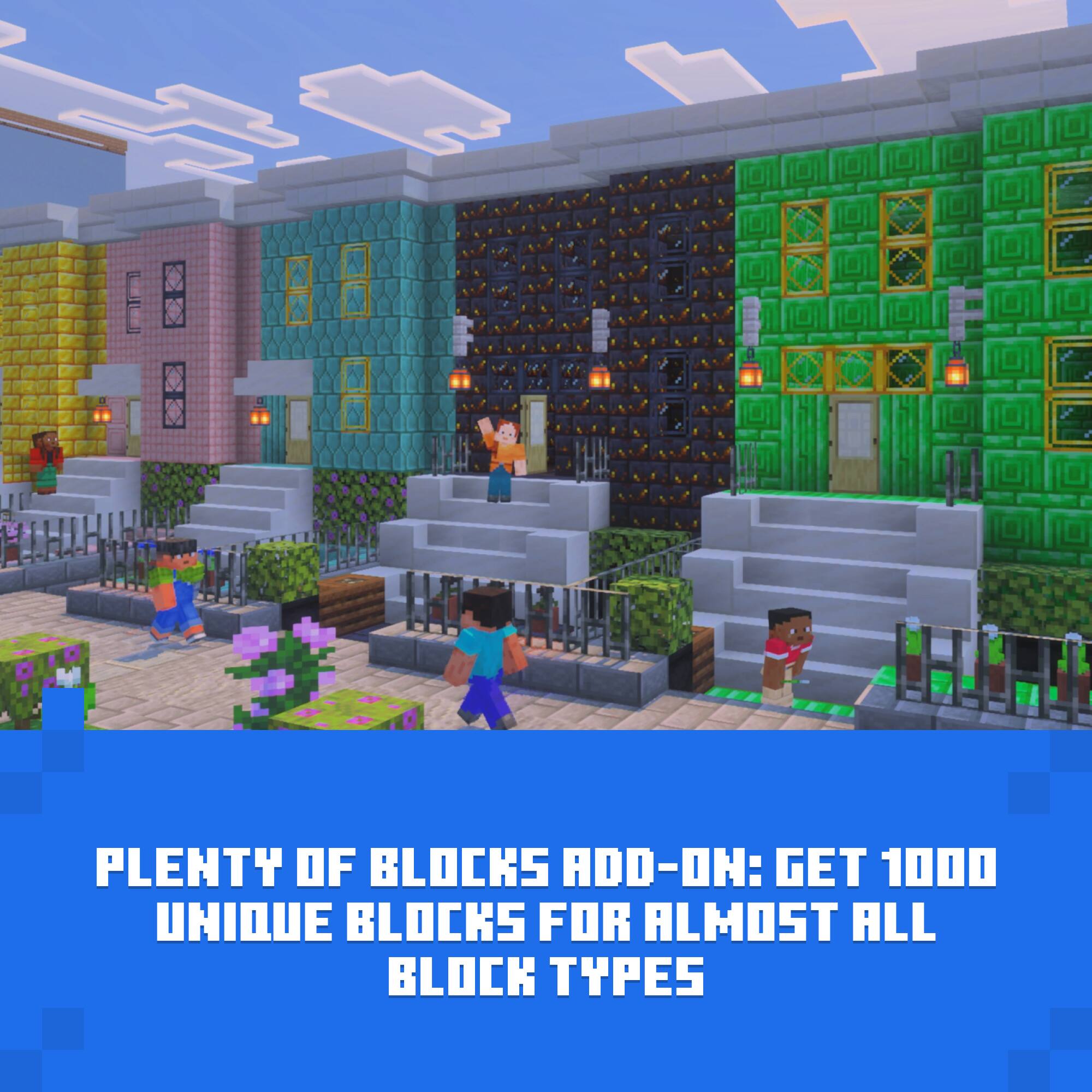 PLAINTY OF BLOCKS ADD-ON: GET 1000 UNIQUE BLOCKS FOR ALMOST ALL BLOCK TYPES