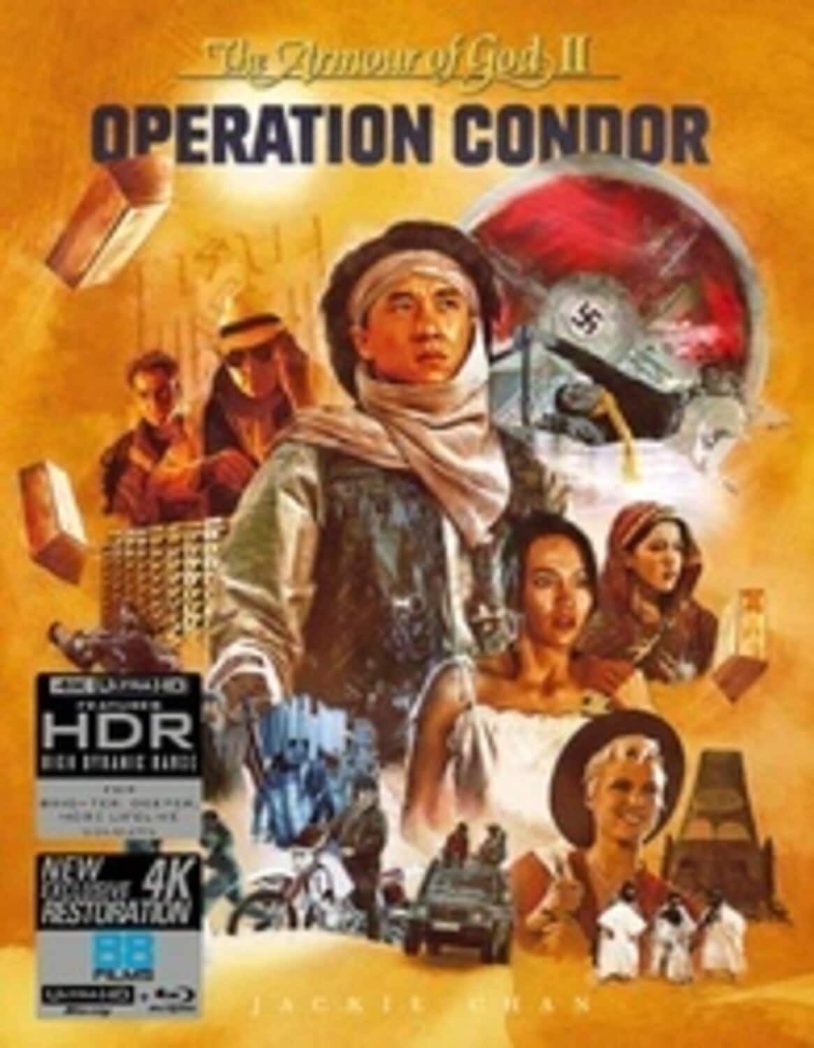 Armour of God II: Operation Condor (Deluxe Collector's Edition)  - 4K Blu-Ray