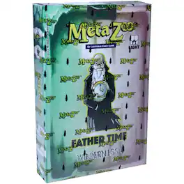 MetaZoo games - MetaZoo: Cryptid Nation TCG - Wilderness 1st Edition Theme Deck - Father Time