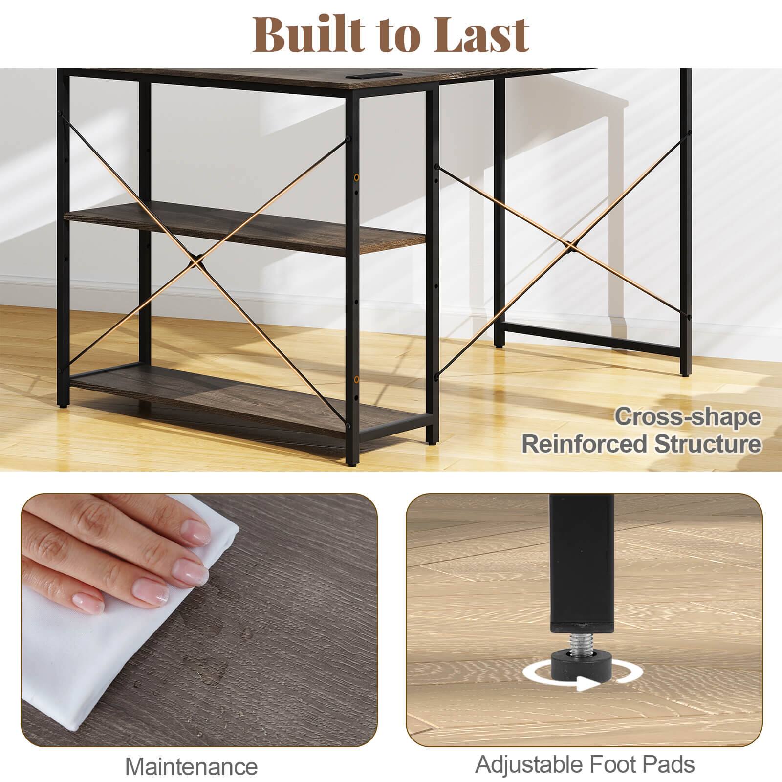 Built to Last

Cross-shape Reinforced Structure

Maintenance

Adjustable Foot Pads