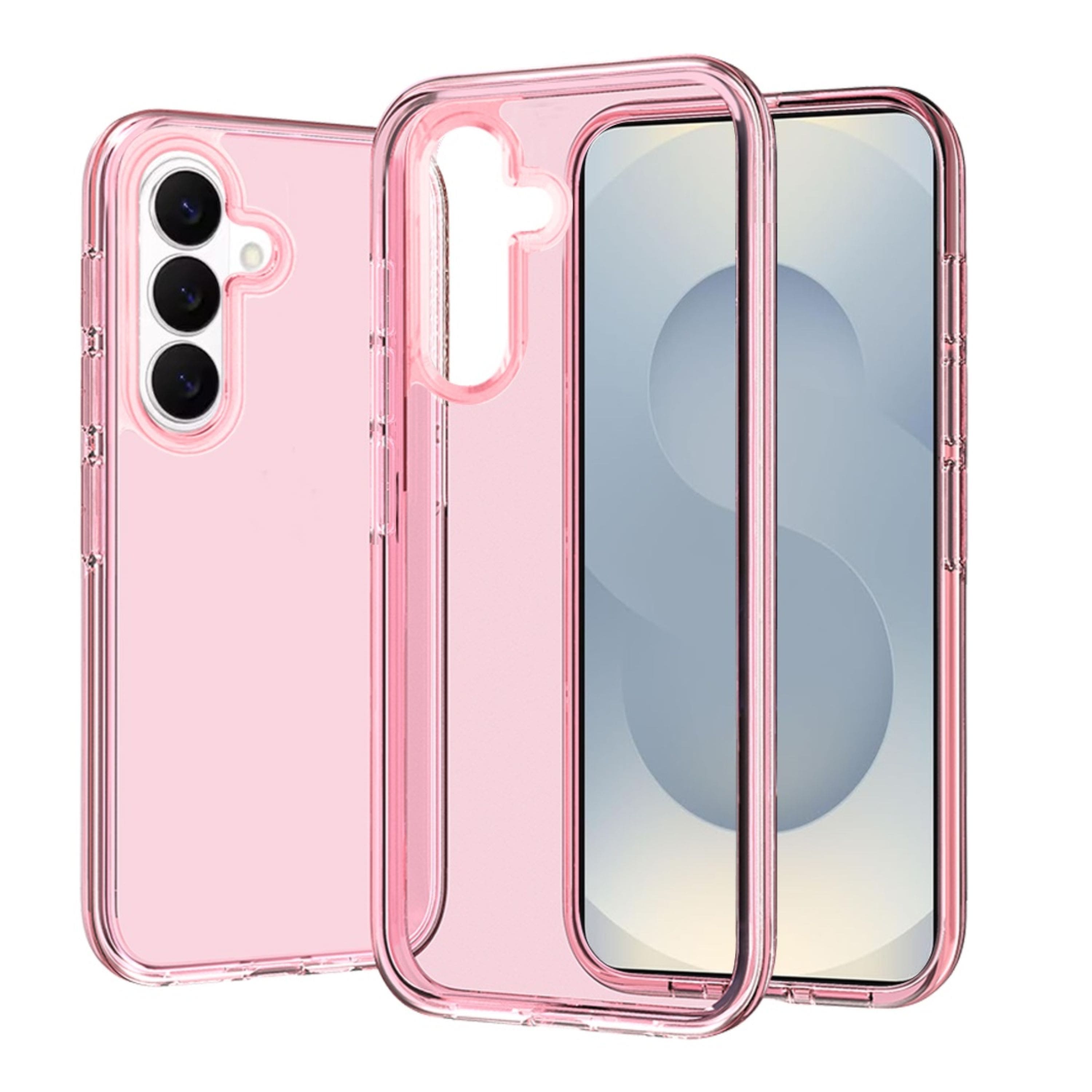 Kitcheniva - Ultra Thick 3mm Translucent Phone Case With Tempered Glass For Samsung S26+ Plus - Pink price history on PriceWatchPro