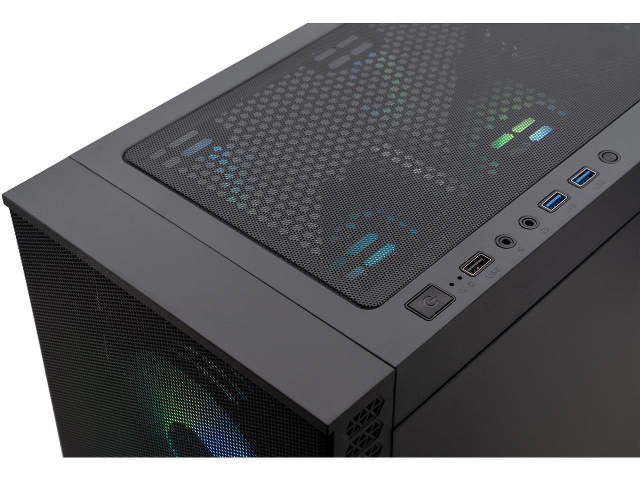 ADVANCED BATTLESTATIONS ABS Cyclone Aqua Gaming PC Windows 11